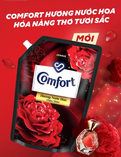 COMFORT Chăm Sóc Chuyên Sâu Hương Nước Hoa Thiên Nhiên Quyến Rũ