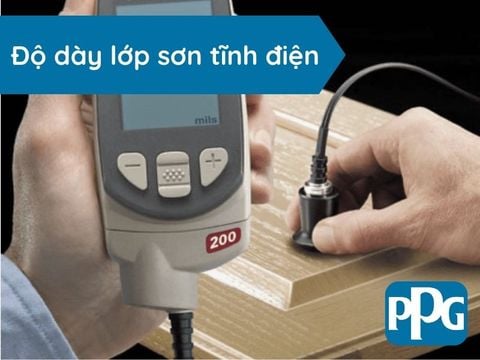 Tiêu chuẩn độ dày lớp sơn tĩnh điện là bao nhiêu?