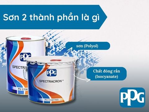Sơn 2 thành phần là gì? Cách pha sơn 2 thành phần đúng kỹ thuật