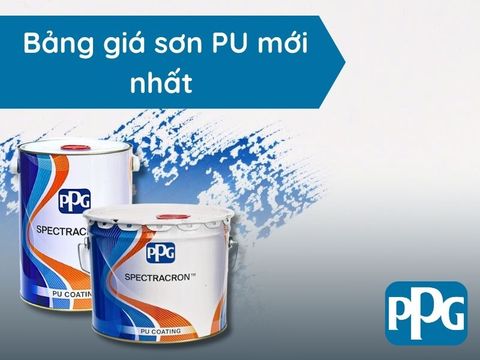 Bảng báo giá sơn PU chi tiết, mới nhất 2025