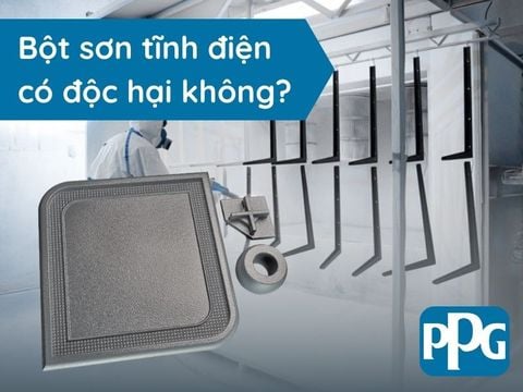 Giải đáp thắc mắc: Bột sơn tĩnh điện có độc hại không?