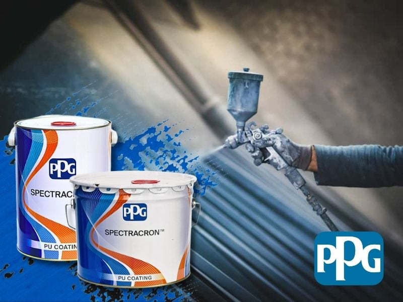 PPG là thương hiệu uy tín, cung cấp sơn mạ kẽm chất lượng cao và đạt chuẩn quốc tế