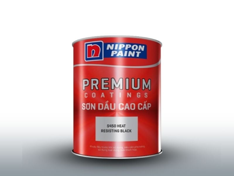 Sơn dầu cao cấp Nippon chuyên dùng cho các bề mặt kim loại như cửa sắt.