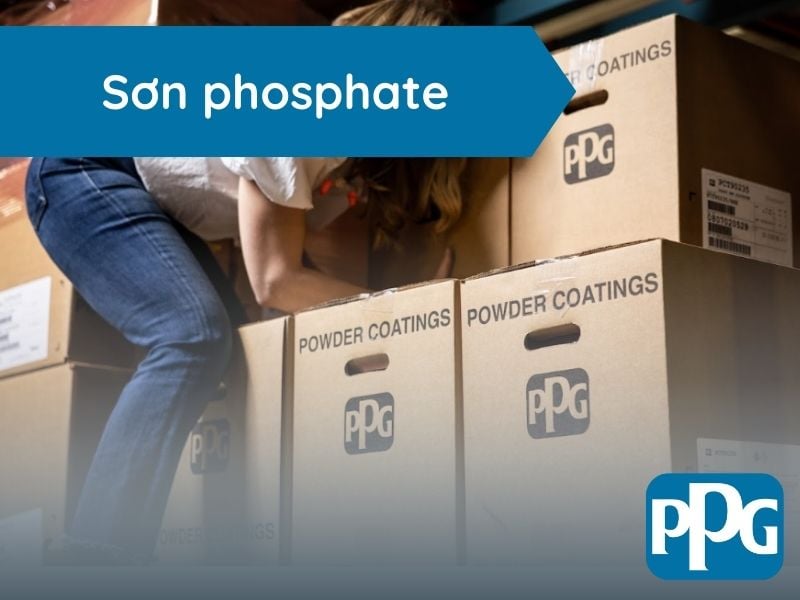 Sơn phosphate sử dụng trong ngành thiết bị cơ khí