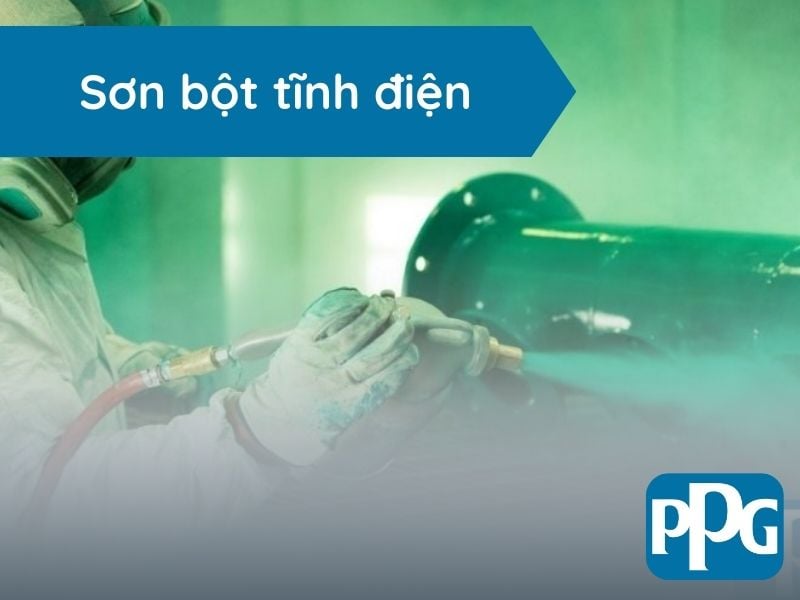 Sơn bột tĩnh điện giúp chống mòn kim loại hiệu quả