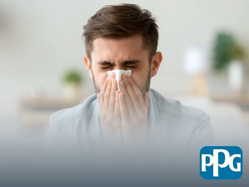 Sơn công nghiệp gây ảnh hưởng đến đường hô hấp nếu như hít phải hơi sơn
