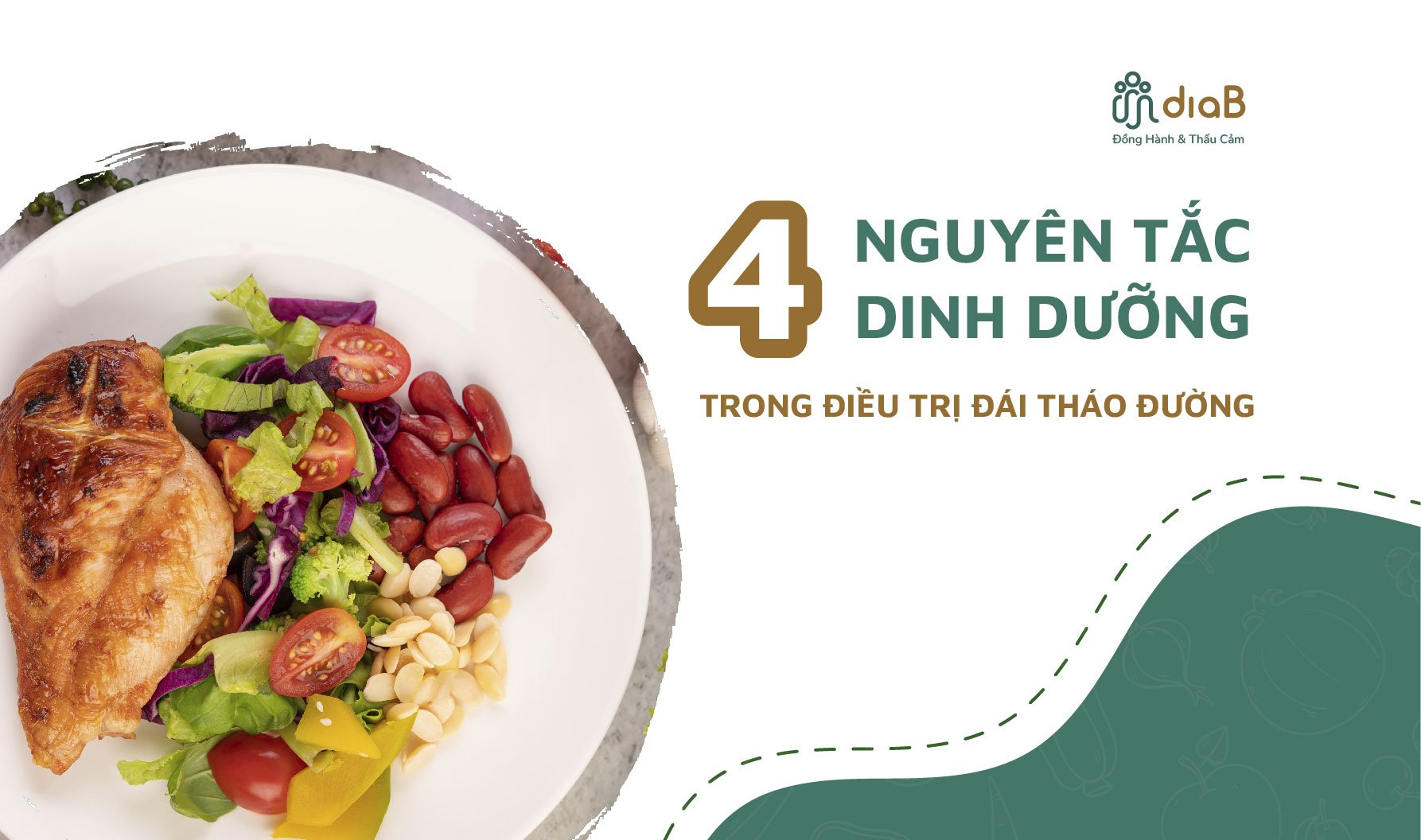 Tạo chế độ dinh dưỡng cho người tiểu đường tuýp 2 cân bằng và lành mạnh