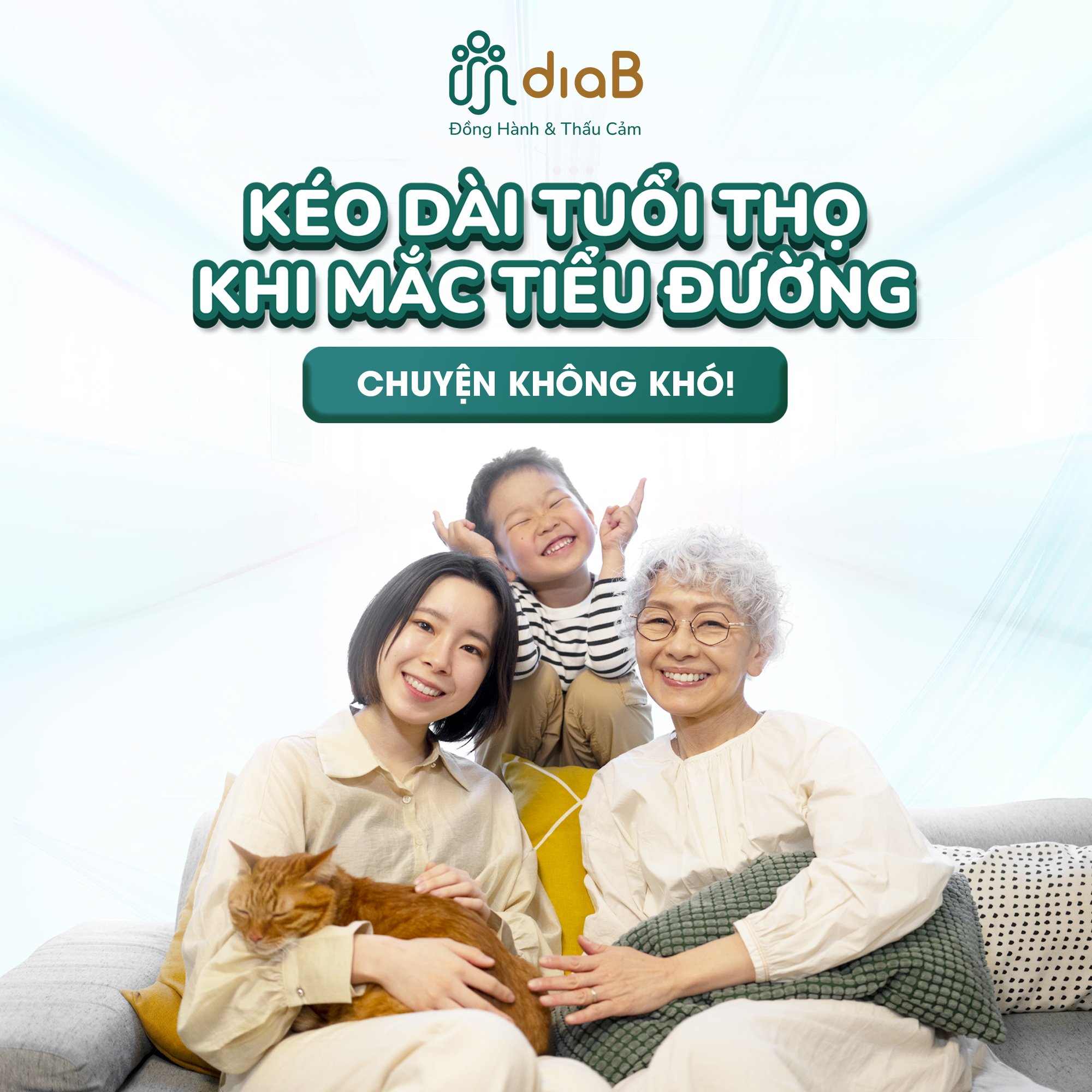 KÉO DÀI TUỔI THỌ KHI MẮC ĐÁI THÁO ĐƯỜNG - KHÔNG KHÓ NHƯ BẠN NGHĨ!