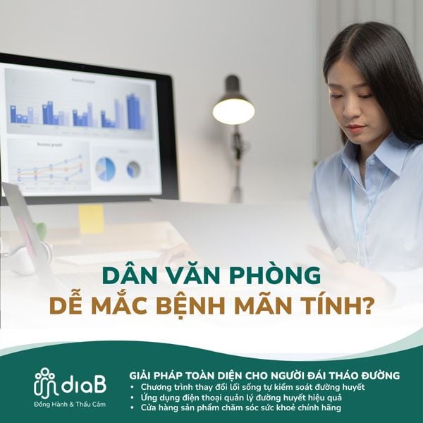Bạn có biết dân văn phòng là nhóm dễ mắc các bệnh mãn tính nhất?