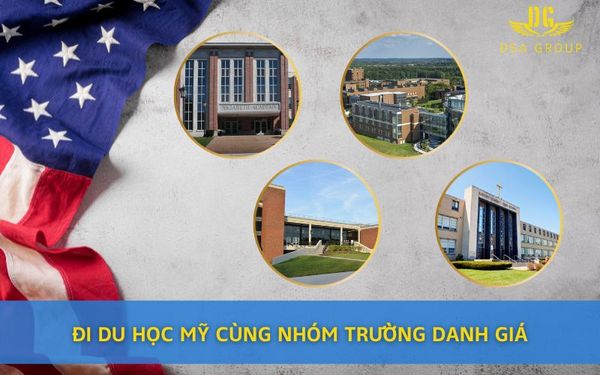 Đi Du Học Mỹ Cùng Nhóm Trường Danh Giá