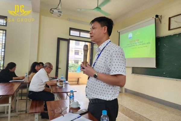 DSA Group Kết Hợp Với TTGDTX Tỉnh Nghệ An Tổ Chức Tập Huấn Kỹ Năng Tư Vấn Giáo Dục Du Học Cho CBGVNV