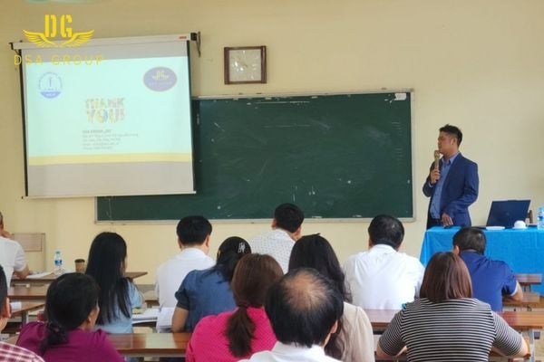 DSA Group Kết Hợp Với TTGDTX Tỉnh Nghệ An Tổ Chức Tập Huấn Kỹ Năng Tư Vấn Giáo Dục Du Học Cho CBGVNV