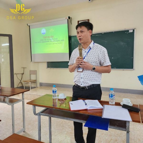 DSA Group Kết Hợp Với TTGDTX Tỉnh Nghệ An Tổ Chức Tập Huấn Kỹ Năng Tư Vấn Giáo Dục Du Học Cho CBGVNV