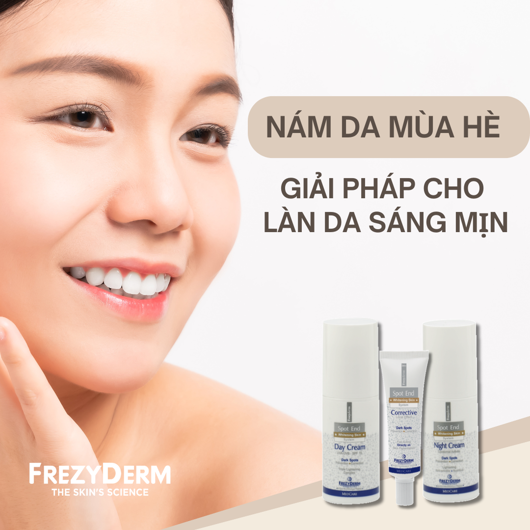 NÁM DA MÙA HÈ VÀ GIẢI PHÁP CHO LÀN DA SÁNG MỊN
