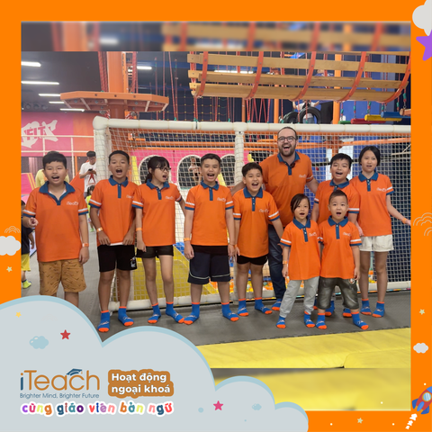 iTeach x Jump Arena - Cùng con bật tung mùa hè, nâng tầm tiếng Anh