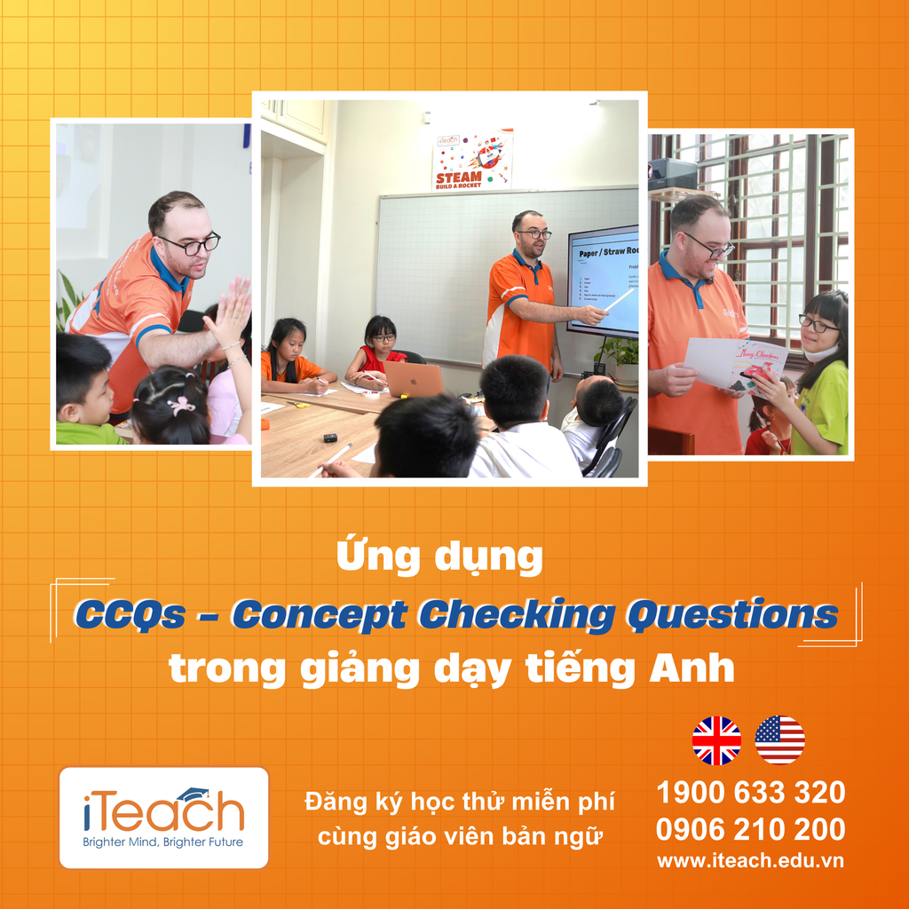 Ứng dụng CCQs trong giảng dạy tiếng Anh