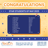 Vinh danh Star Students tháng 05/2025 – Học viên xuất sắc tại iTeach