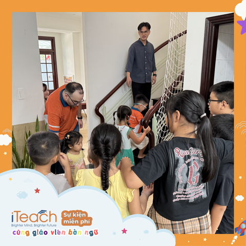 Một ngày Chủ Nhật bổ ích cùng sự kiện STEAM English tại iTeach