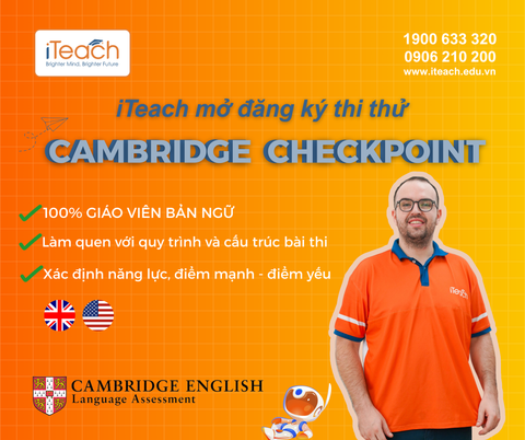 Mở đăng ký thi thử Cambridge Checkpoint