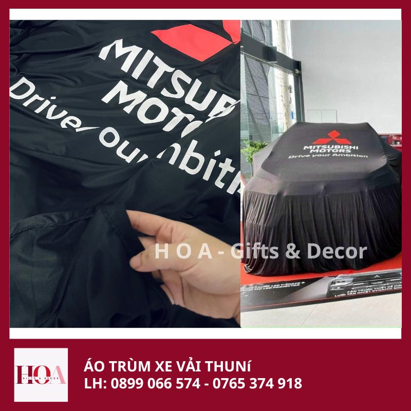 Áo Phủ Giao Xe Showroom - Miễn Phí Vận Chuyển