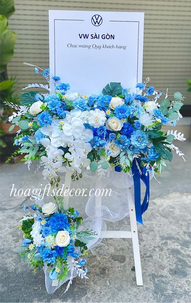 Kệ Hoa Giao Xe Hơi - Bảng Hoa Chúc Mừng Được Ưa Chuộng