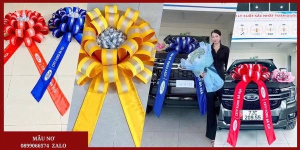 TOP mẫu Nơ Xe Ford - Nơ Xe Hơi Ford - Nơ Giao Xe Ford - Nơ Hoa Ford chất lượng