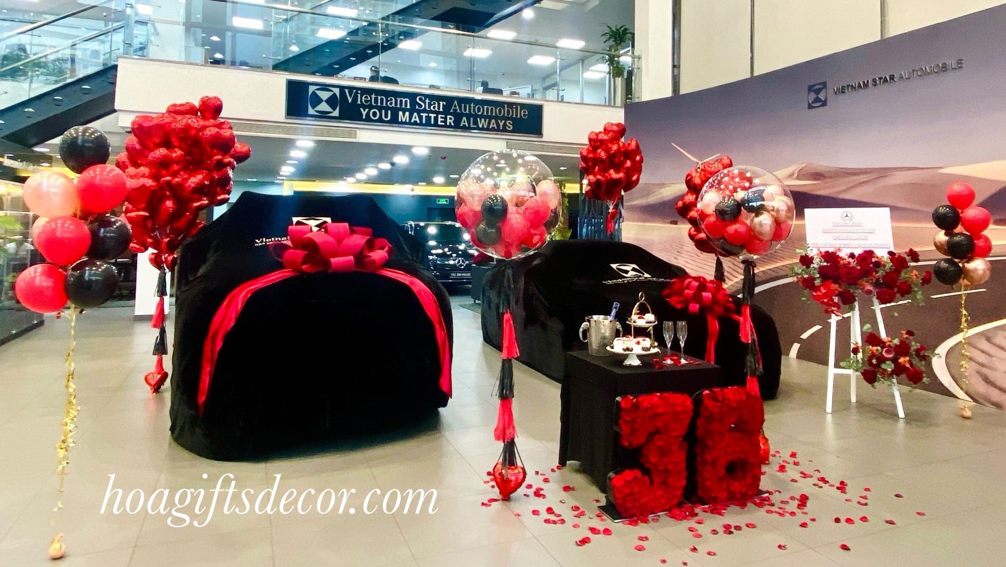 Trang Trí Lễ Nhận Xe Ô Tô HCM - Trang Trí Lễ Giao Xe Hơi Đẹp