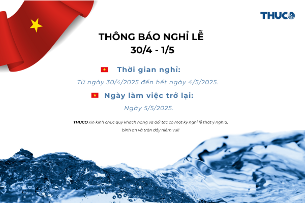 THÔNG BÁO NGHỈ LỄ 30/04 - 01/05