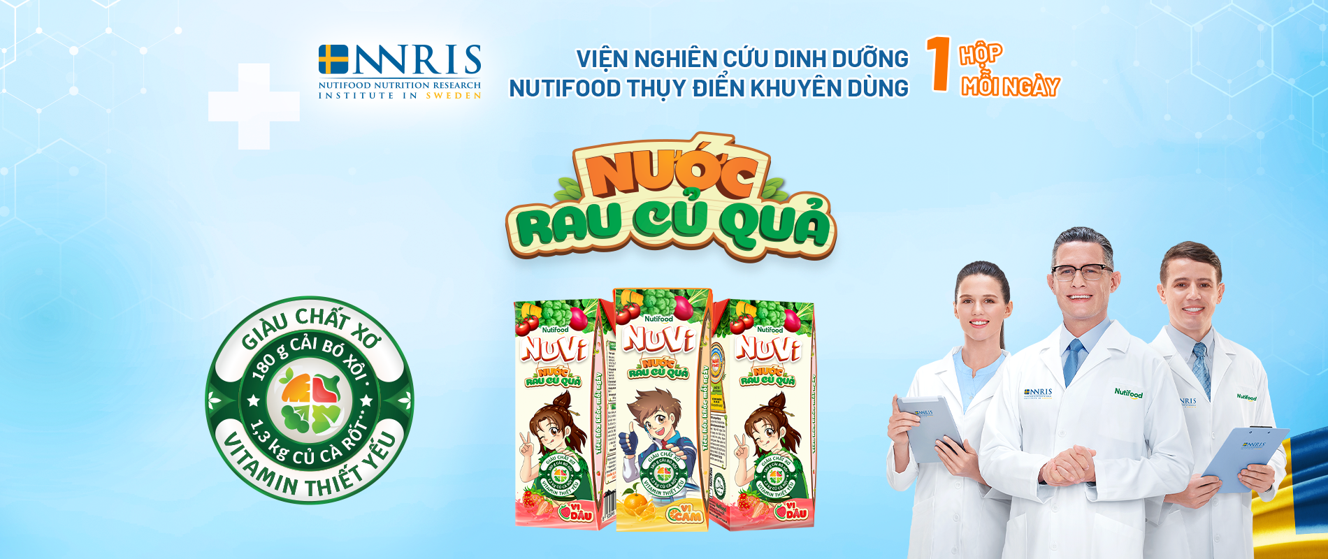 NuVi Thức Uống Nước Rau Củ Quả