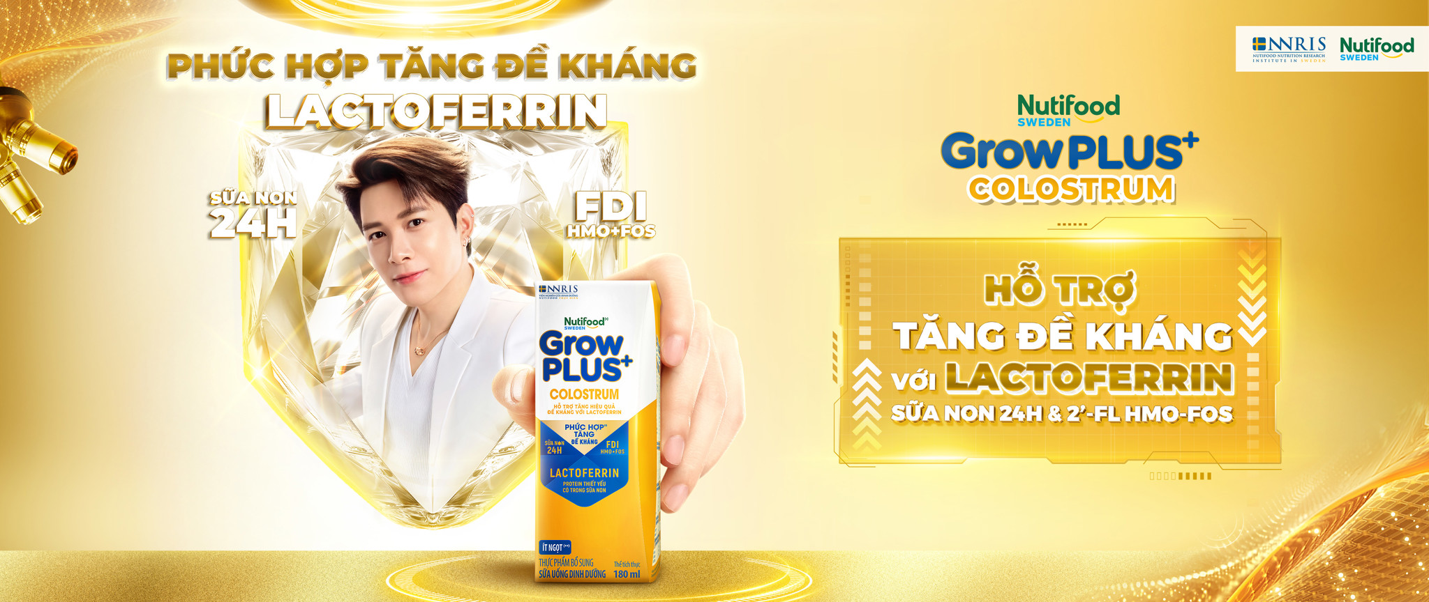 Nutifood GrowPLUS+ Colostrum Lactoferrin