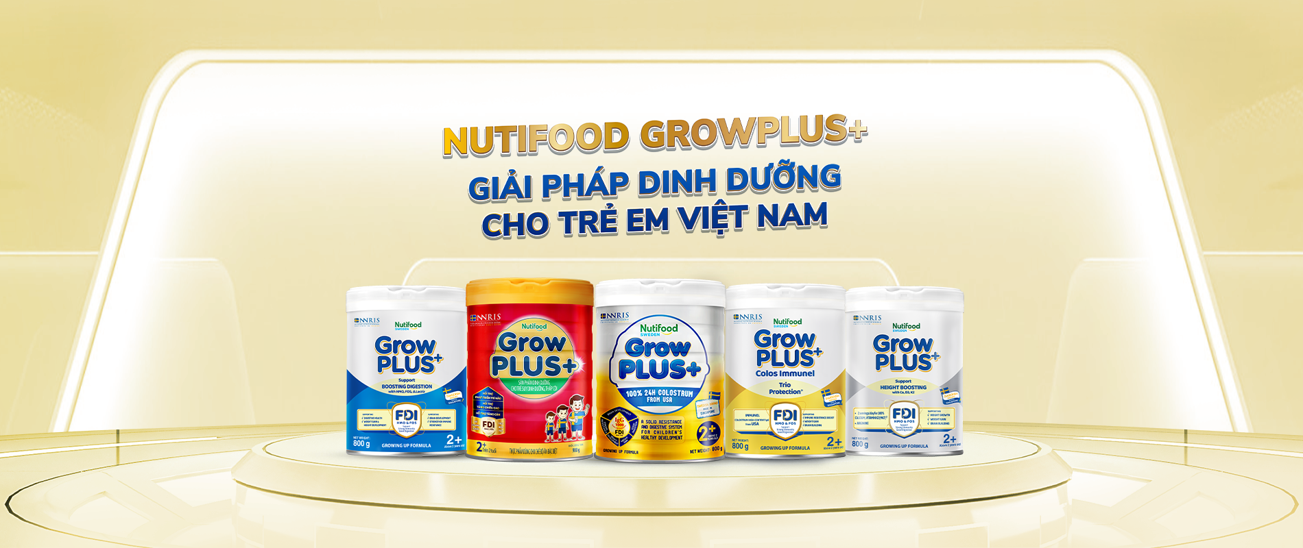 Sữa Bột Pha sẵn GrowPLUS+