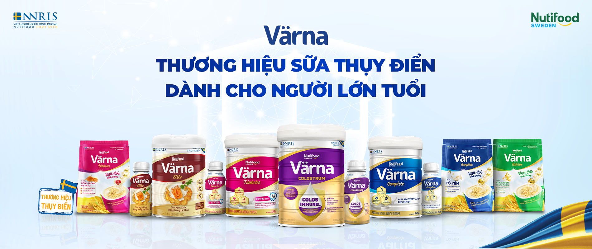 Sữa cho người lớn tuổi