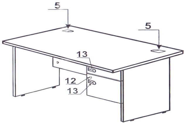 Cách lắp bàn làm việc đơn giản từ A đến Z, ai cũng lắp được