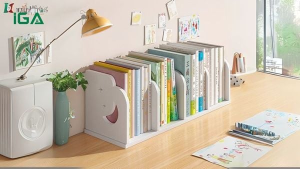 Kệ sách để bàn IG410 hiện đại, nhiều ngăn tiện lợi, giúp tối ưu không gian tại nhà lẫn văn phòng