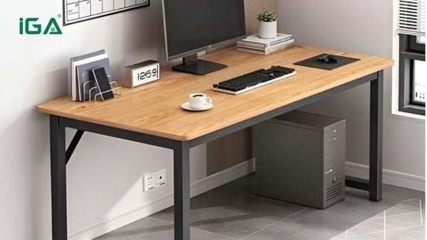 Kích thước và không gian tiêu chí hàng đầu để lựa chọn mẫu bàn làm việc tại nhà