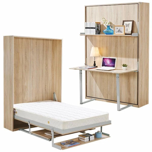 Giường kết hợp bàn làm việc đa dạng tính năng