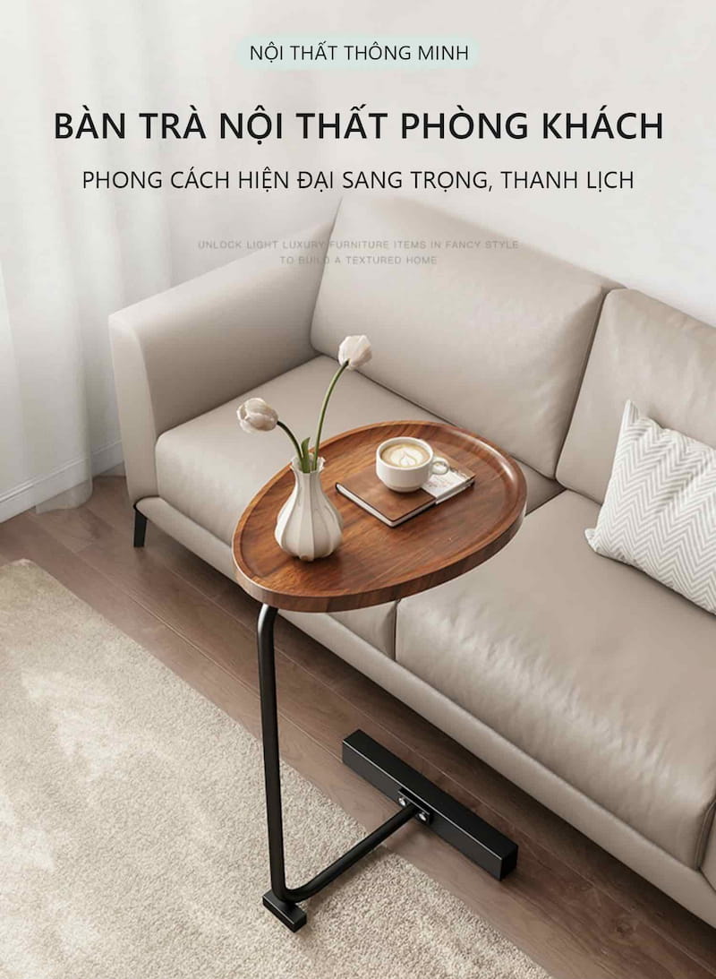 Bàn trà gỗ mini phong cách hiện đại và thanh lịch (1)