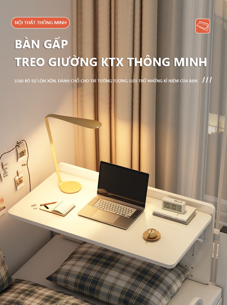 Bàn học gấp gọn GP267