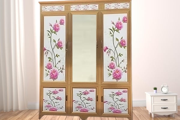 tủ quần áo bằng nhôm 3 cửa giá rẻ