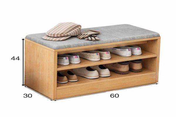 Tủ giày gỗ sẽ chắc chắn khi bạn biết lắp ráp đúng cách