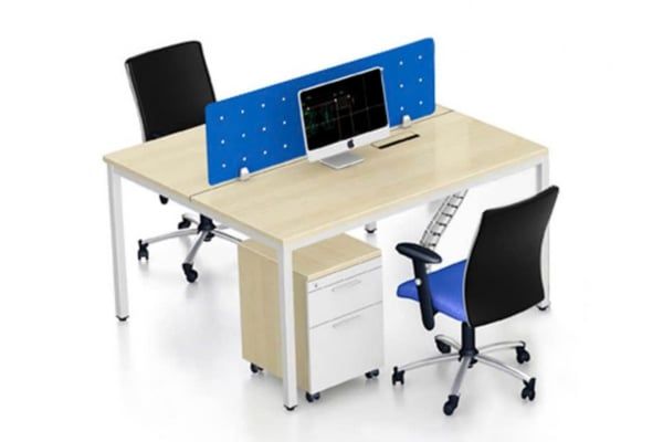 Chọn bàn đôi khung sắt mặt gỗ