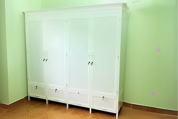 tủ quần áo bằng nhôm 4 cửa