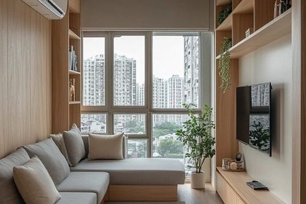 Phòng khách phong cách minimalism