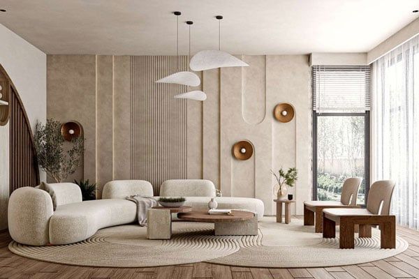 Phong cách Wabi Sabi không gian sống thiết kế đơn giản