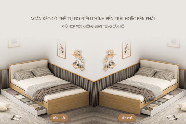 Tại Nội thất IGA, các mẫu giường tầng 1m2 dành cho các bé đều có sẵn