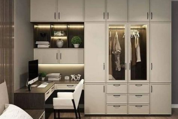 Chọn tủ quần áo thông minh giúp giúp tiết kiệm không gian và cải thiện tiện nghi sinh hoạt
