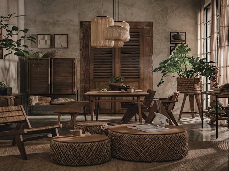 Gần gũi, bình dị gợi nhớ phong cách Rustic