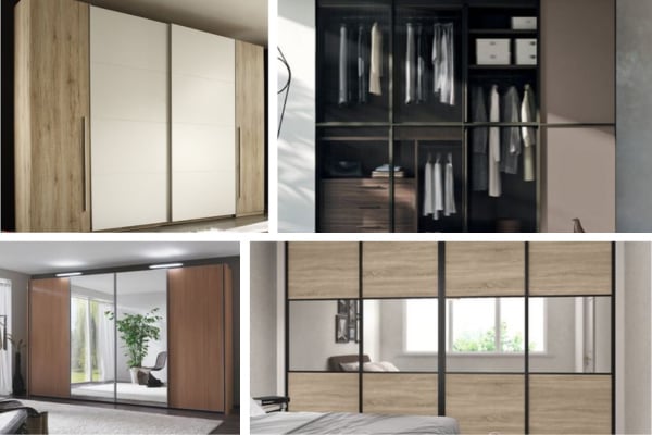 Tủ 4 cánh cung cấp khả năng lưu trữ lớn với nhiều không gian để sắp xếp đồ đạc giúp gọn gàng và dễ dàng tìm kiếm