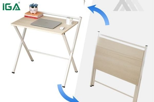 Bàn chân sắt gấp gọn giúp thuận tiện trong việc di chuyển