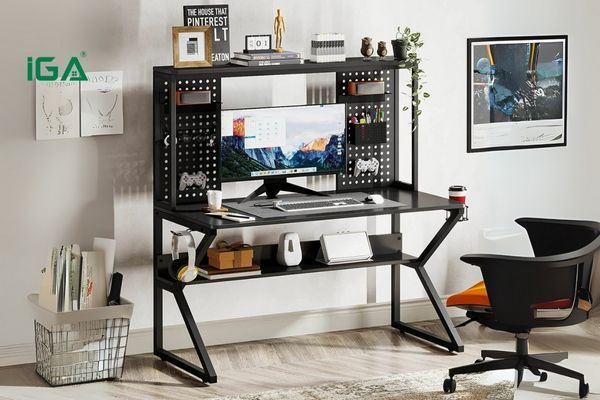 Bàn chữ K mang lại cảm giác thoải mái khi chơi game